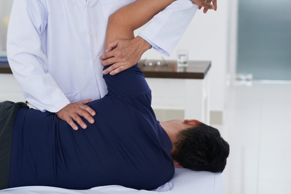 Chiropractic adjustment